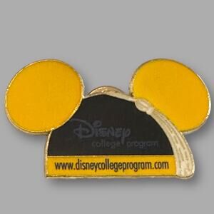 Disney Parks College Program Trading Pin Mickey Ears Hat Shape
